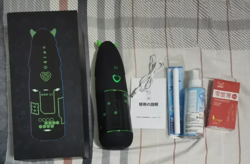 电动飞机杯测评-YUU小恶魔卡通风和科技感十足的舒爽电动体验-织奇猫