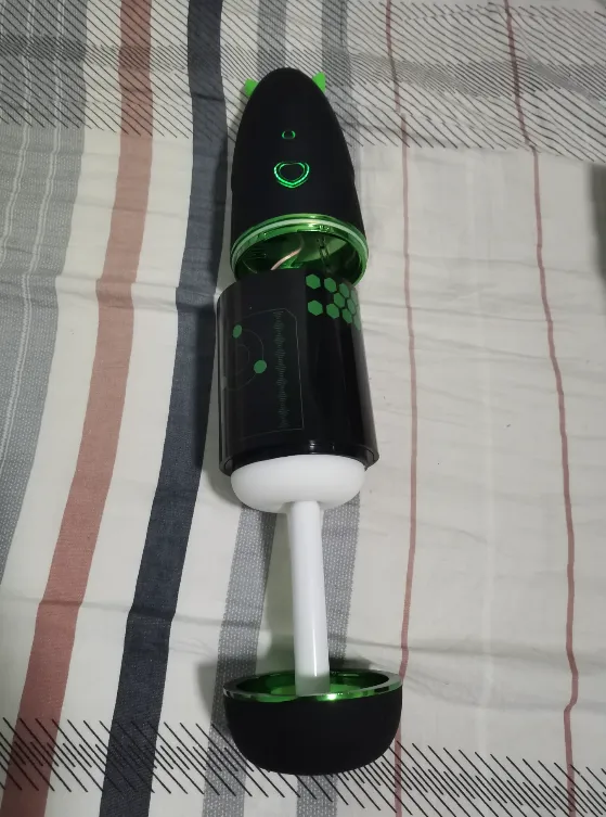 图片[3]-电动飞机杯测评-YUU小恶魔卡通风和科技感十足的舒爽电动体验-织奇猫